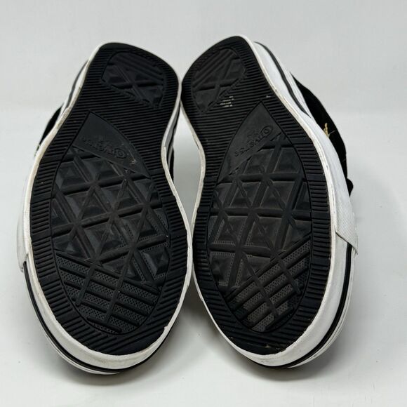 Converse One Star Pro Skate Sneakers Mens 10 Black Yellow Suede Fat Tongue Shoes - Picture 16 of 16